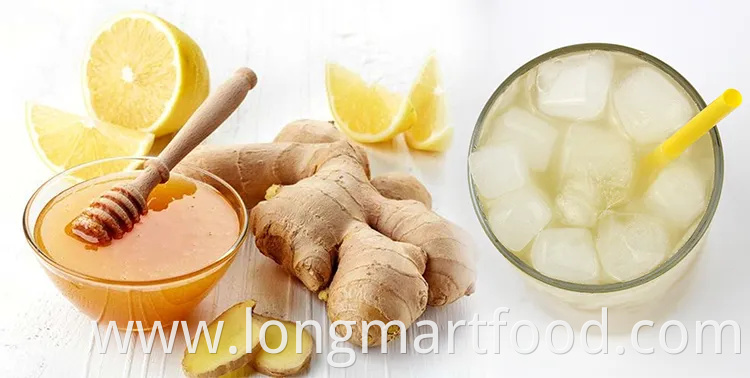 OEM Customized Packaging Flavor Herbal Tea Honey Ginger Drink with Lemon